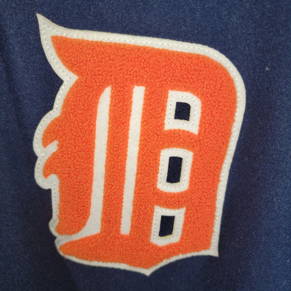 Mitchell And Ness Cooperstown Collection Detroit Tigers Wool Jacket Mens 4XL - Picture 2 of 5